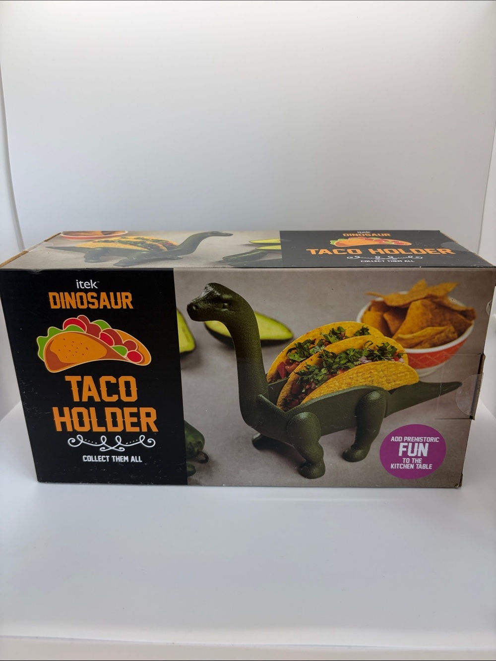 NIB Dinosaur Taco Holder - Green